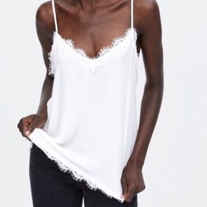 Zara Lace Trim Cami